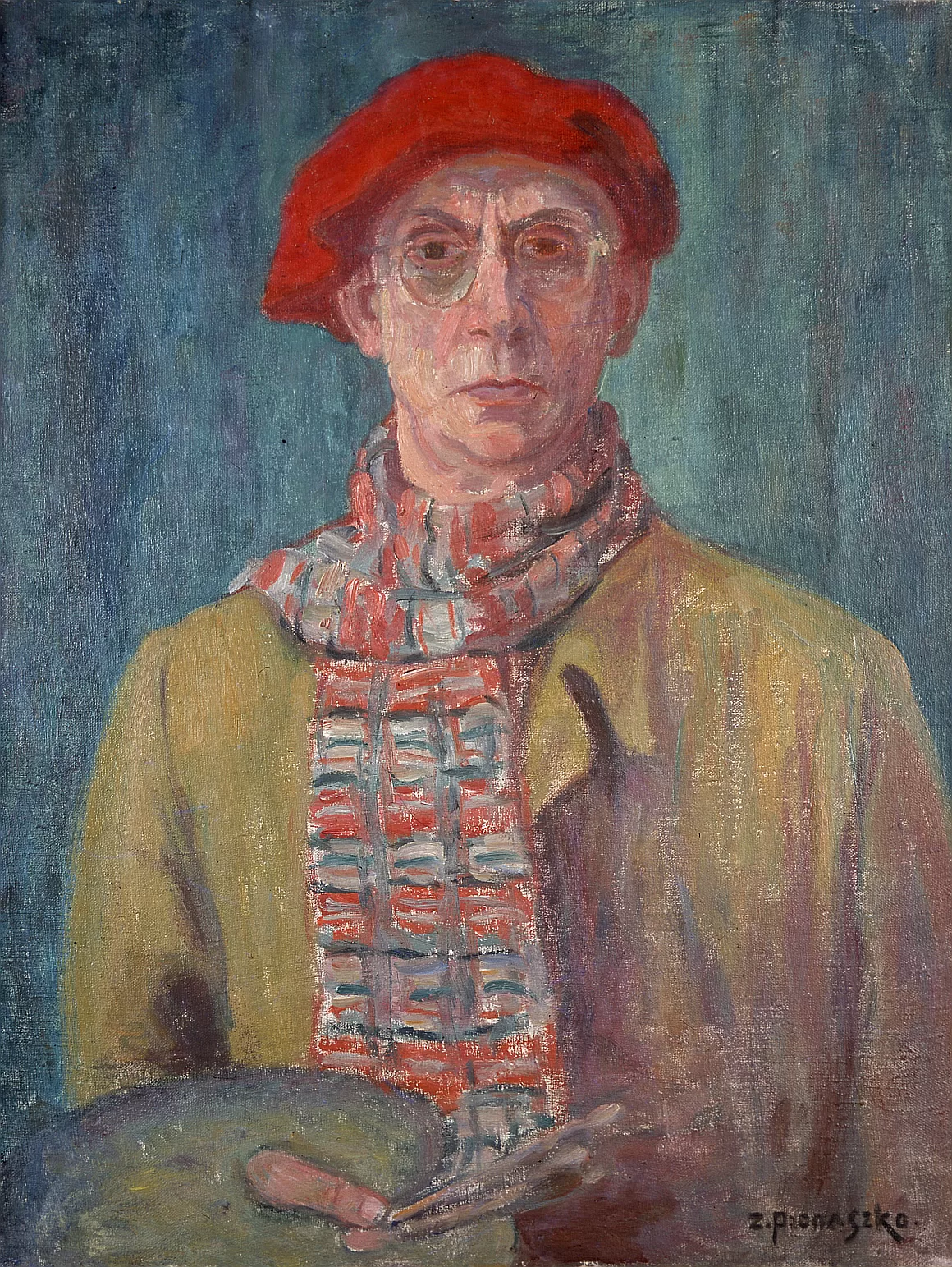 Obraz: Zbigniew Pronaszko, „Autoportret”, 1885–1958
