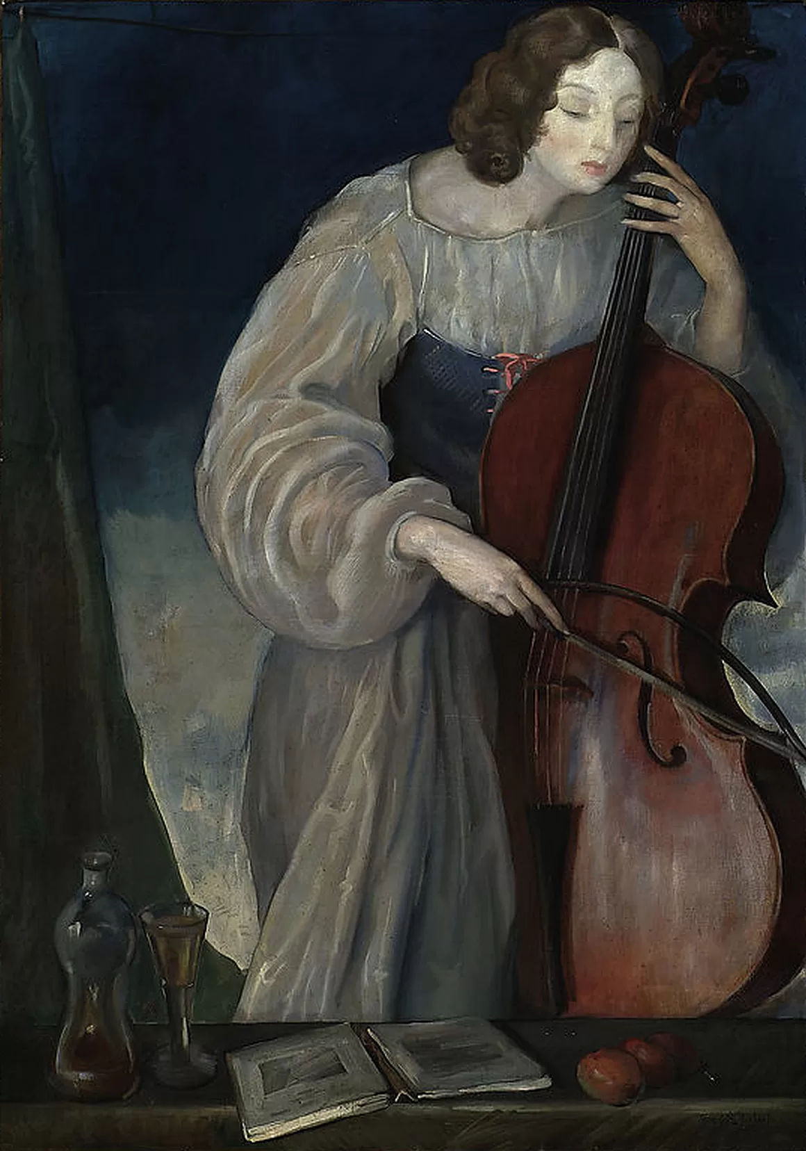 Obraz: Tadeusz Pruszkowski, „Portret Ireny Lorentowicz”, 1927