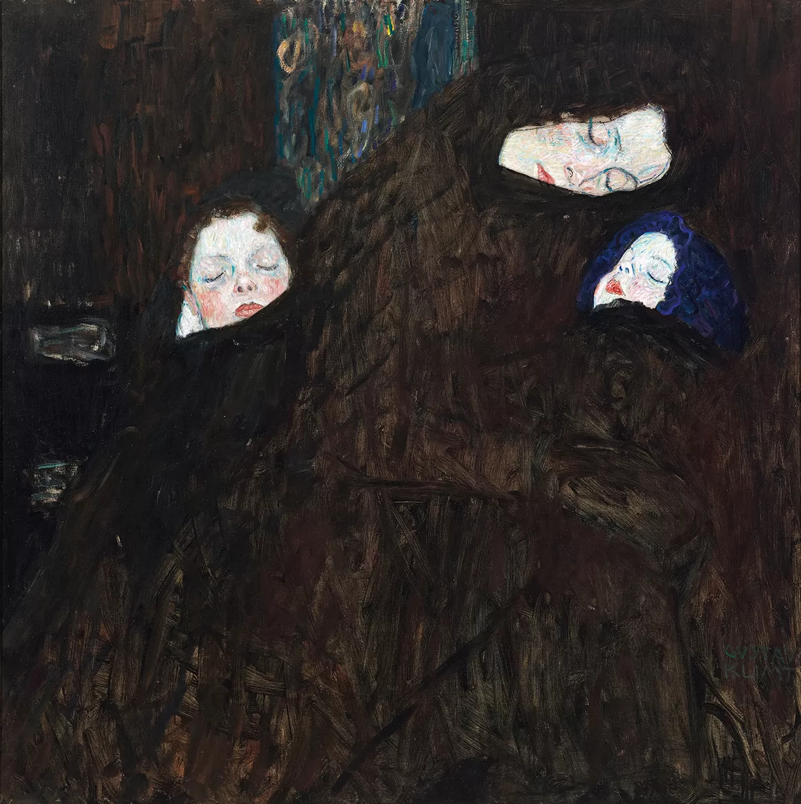 Obraz: Gustav Klimt, „Matka z dziećmi”, 1910