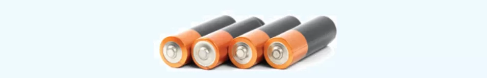 Przykładem ogniw nieodwracalnych są baterie AAA. 