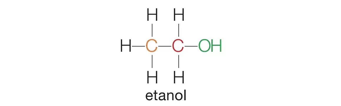 wzór etanolu